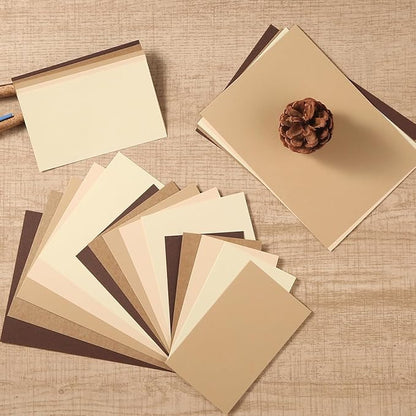 50 Sheets Colored Cardstock Paper 5 Colors, 250 GSM Heavy Card Stock - Image 8
