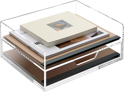 SANRUI 2-Tier Paper Letter Tray Organizer by SANRUI