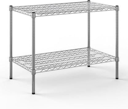 Regal Altair 21" Deep x 36" Wide x 27" Height Wire Shelving Kit | 2-Tier | NSF by Regal+Altair