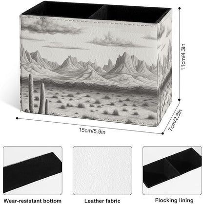 Famame Vintage Desert Mountains Pencil Holder - Image 3