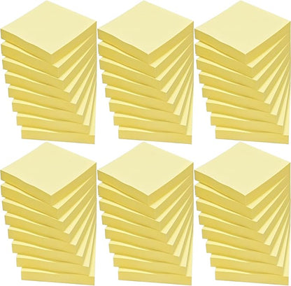 48 Pack 2400 Sheets Sticky Notes 3x3, 8 Colors Sticky Note Pads, Colored Sticky by Beieverluck