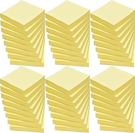 48 Pack 2400 Sheets Sticky Notes 3x3, 8 Colors Sticky Note Pads, Colored Sticky by Beieverluck