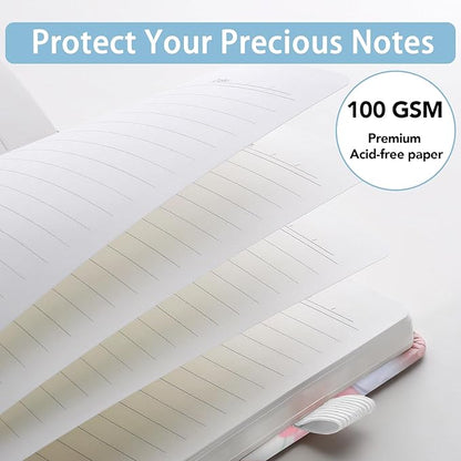Thboxes 160 Pages Lined Journal Notebook, 5.71" X 8.27" Writing & Journaling - Image 2