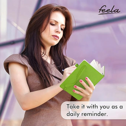 feela 5 Pack Notebooks Journals Bulk, Hardcover Notebook Classic Ruled Lined - Image 6