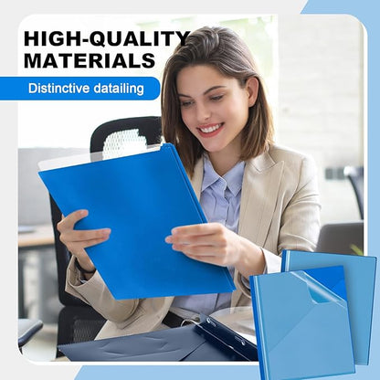 Teling 24 Pcs Clear Front Report Covers - Image 6