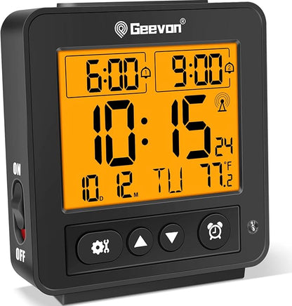 Geevon Small Atomic Travel Alarm Clock by GEEVON