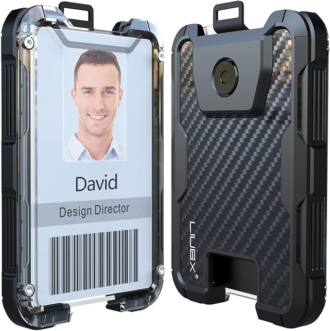 LIUGX Carbon Fiber Badge Holder - Image 2