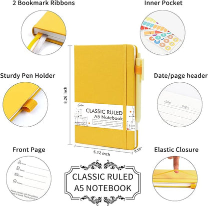 feela 24 Pack Journal Notebook for Work, Business Notebook Bulk Hardcover Lined - Image 2