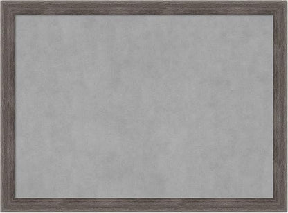 Amanti Art Grey Framed Magnetic Board 23x31 Medium Vision Board by AmantiArt