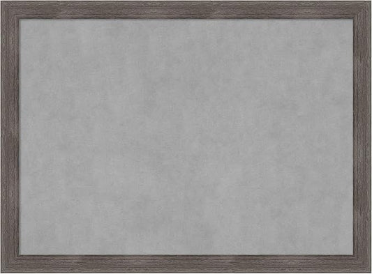 Amanti Art Grey Framed Magnetic Board 23x31 Medium Vision Board by AmantiArt