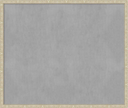 Amanti Art Silver Framed Magnetic Board 42x50 Oversize Vision Board by AmantiArt