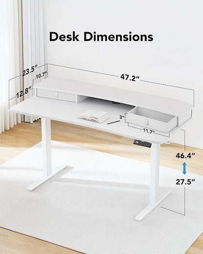 HUANUO 48″ x 24″ Electric Standing Desk - Image 3