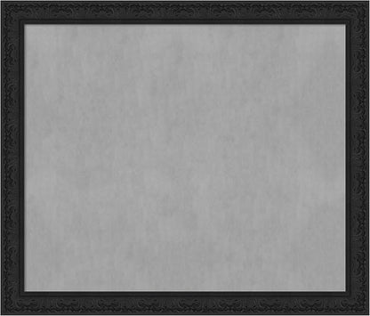 Amanti Art Black Framed Magnetic Board 47x55 Oversize Vision Board by AmantiArt