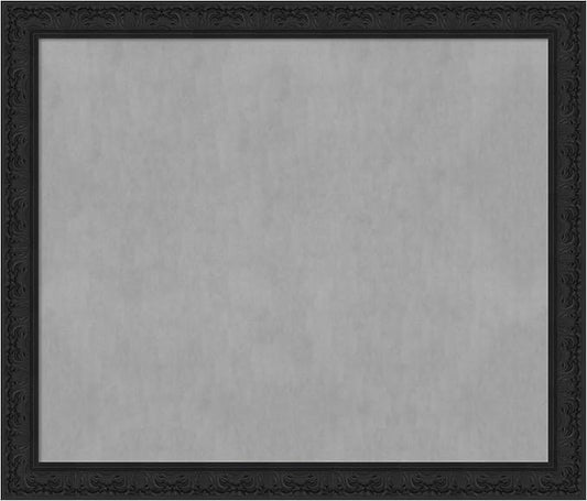 Amanti Art Black Framed Magnetic Board 47x55 Oversize Vision Board by AmantiArt