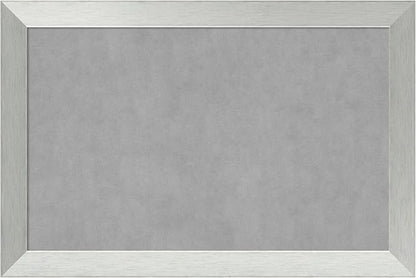 Amanti Art Silver Framed Magnetic Board 24x36 Large Vision Board by AmantiArt