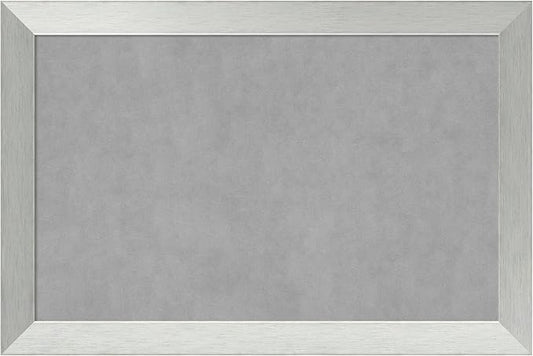 Amanti Art Silver Framed Magnetic Board 24x36 Large Vision Board by AmantiArt