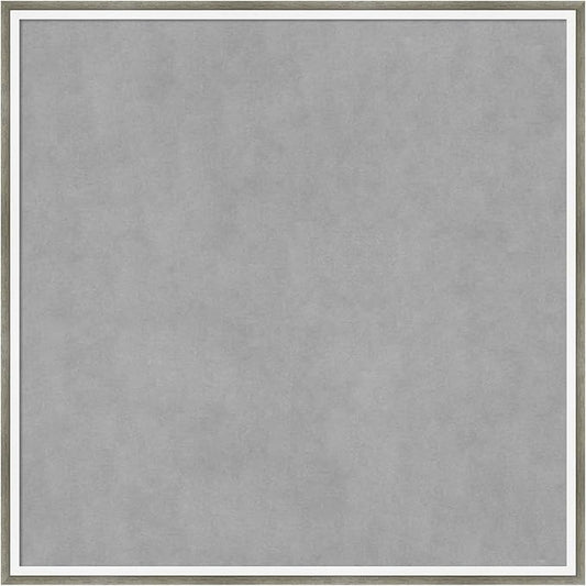 Amanti Art Silver Framed Magnetic Board 25x25 Medium Vision Board by AmantiArt