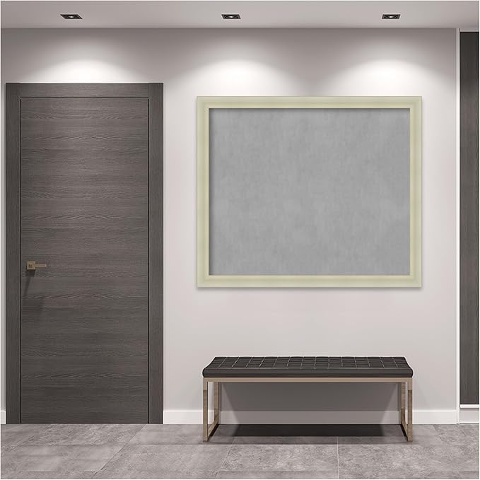 Amanti Art Silver Framed Magnetic Board 45x53 Oversize Vision Board - Image 6