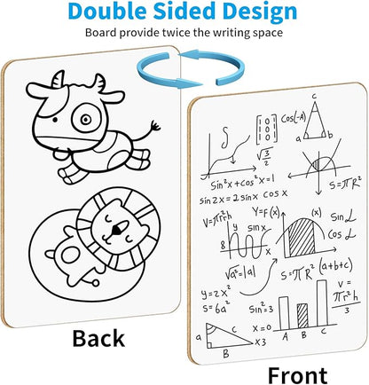 OSIMIG 26 Pack Small White Board Dry Erase, Mini Dry Erase Board 9" x12” - Image 3
