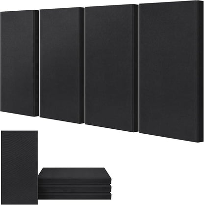 UMIACOUSTICS 4 PCS Acoustic Panels, 2“ Thick 23.6" x 11.8" Fiberglass Sound by UMIACOUSTIC