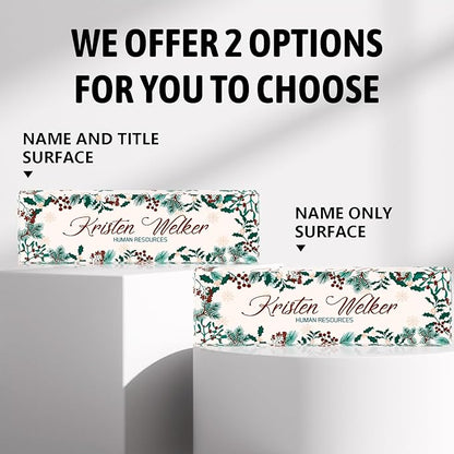 Personalized Name Plate for Desk Custom Acrylic Desk Name Plate Custom Employee - Image 6