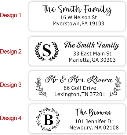 EDSG Personalized Return Address Labels, Custom Address Stickers on Sheets - Image 3
