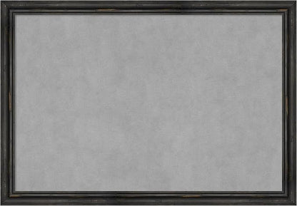 Amanti Art Black Framed Magnetic Board 27x39 Large Vision Board by AmantiArt