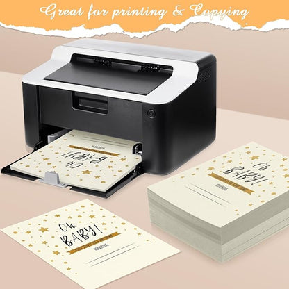 Fainne 200 Sheets 8.5 x 11 Inches Card stock Thick Paper Heavyweight Card Stock - Image 3