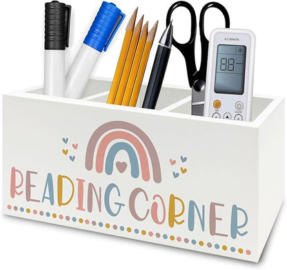 QZQE Boho Reading Corner Pen Pencil Holder Organizer by Unknown