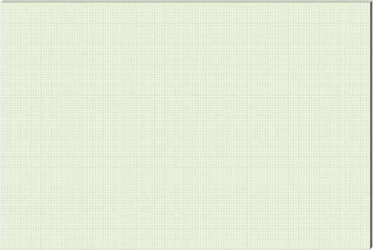Fuyoooo 25 Sheet Graph Paper Pad 24" x 36" Large Graph 1" and 1/4" Ruled Grid by Fuyoooo