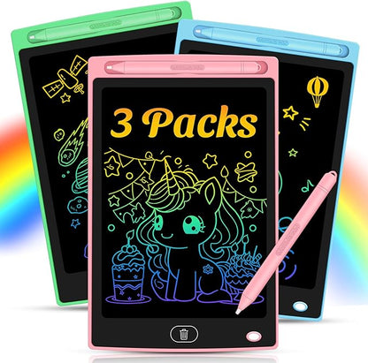 3 Pack LCD Writing Tablet for Kids by Unknown