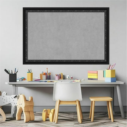 Amanti Art Black Framed Magnetic Board 24x36 Large Vision Board - Image 5