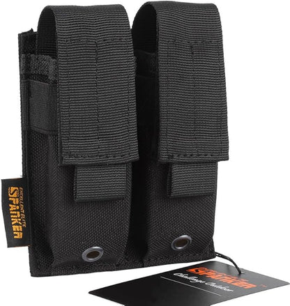 EXCELLENT ELITE SPANKER Molle Single/Double Pistol Mag Pouch Tactical Magazine by EXCELLENTELITESPANKER