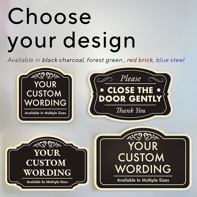 Custom Outdoor Decorative Signs, Personalized Aluminum, Waterproof USA Signs - Image 3