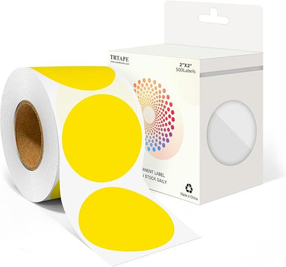 2 Inch Round Color Coding Labels by Unknown