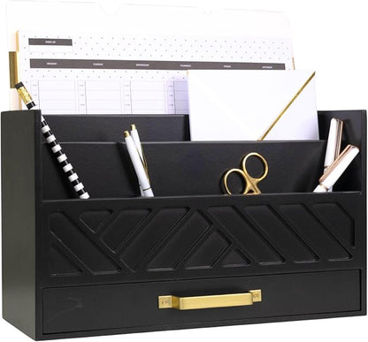 BLU MONACO | Wooden Mail Organizer by Blu_Monaco