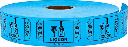 Tacticai 1000 Raffle Tickets, Single Roll, Ticket by Tacticai