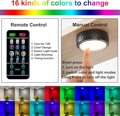 Battery Operated Puck Lights - Image 2