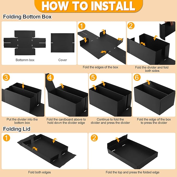 REAQUE 4 Pack Photo Storage Boxes - Image 6