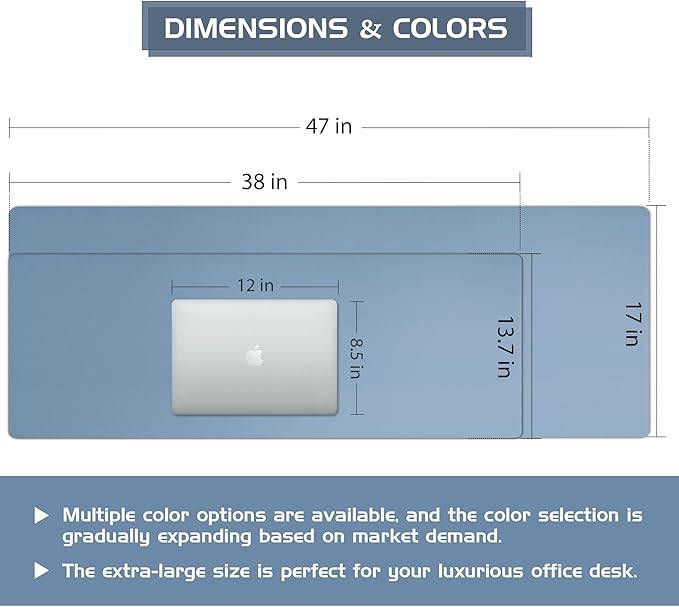 Aothia Leather Desk Pad Protector - Image 6