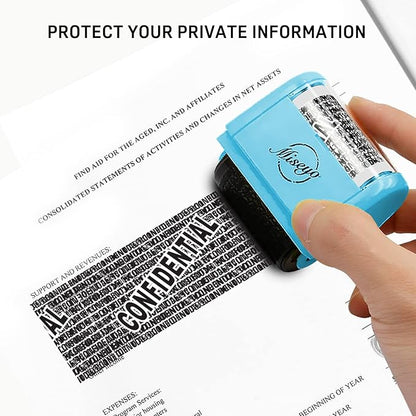Miseyo Identity Theft Protection Roller Stamp Set - Image 3