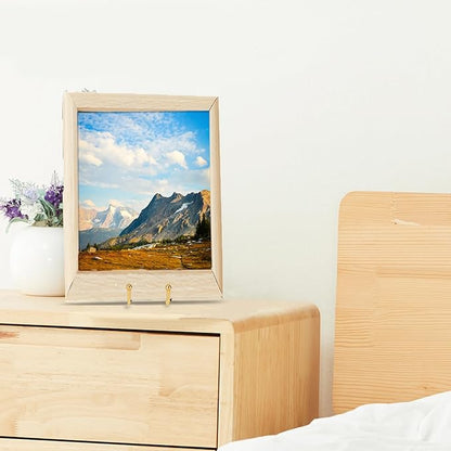 Decolore 8 inch 3 Pack Gold Plate Stands Table Top Easels Plate Holder Display - Image 6