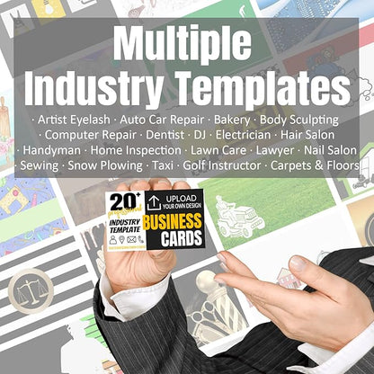 Custom Business Cards Double-Sided Personalized Stationery | Professional - Image 3