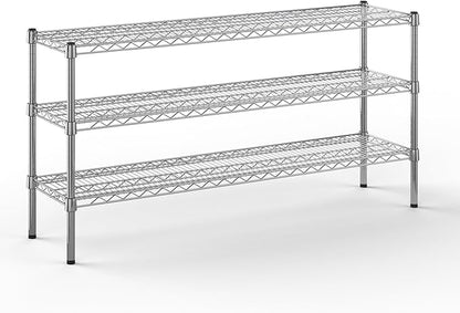 Regal Altair 14" Deep x 54" Wide x 27" Height Wire Shelving Kit | 3-Tier | NSF by Regal+Altair