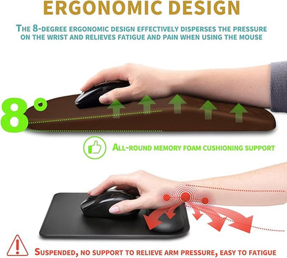 Hokafenle Ergonomic Mouse Pad Wrist Support - Image 5