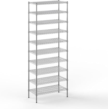 Regal Altair 18" Deep x 36" Wide x 96" Height Wire Shelving Kit | 10-Tier | NSF by Regal+Altair
