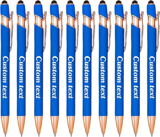 CRME Custom Engraved Ballpoint Pens Bulk Customized Metallic Printed Name Pens by Unknown