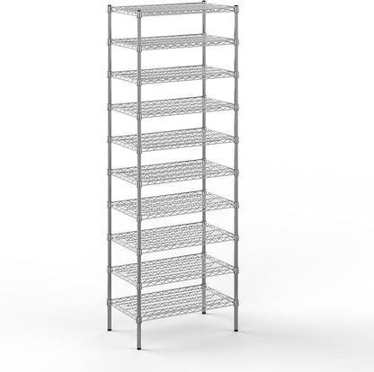 Regal Altair 18" Deep x 30" Wide x 86" Height Wire Shelving Kit | 10-Tier | NSF by Regal+Altair