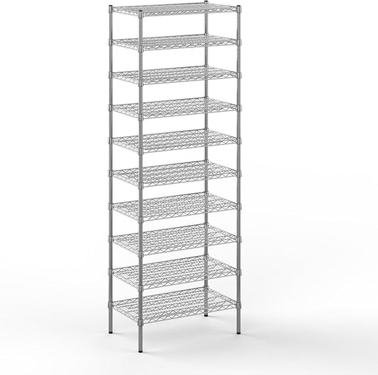 Regal Altair 18" Deep x 30" Wide x 86" Height Wire Shelving Kit | 10-Tier | NSF by Regal+Altair