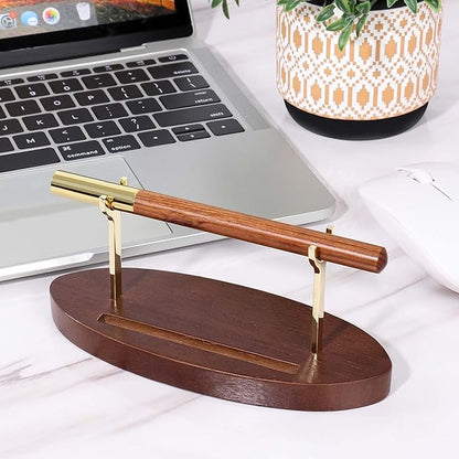 Htoxsdc Pen Holder Desk Organizers and Accessories Desk Decor ，Exquisite Wooden - Image 2